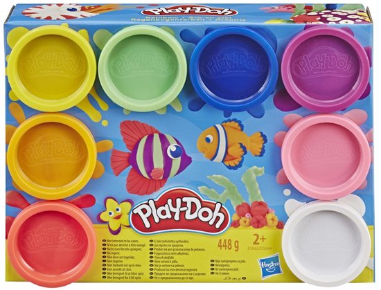 Play-Doh 8 Pack Neon - Boetseerklei