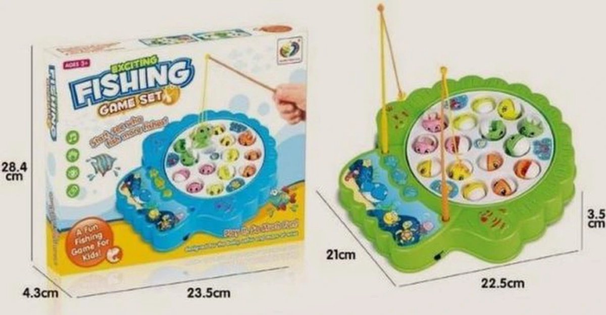Elektronisch visspel - vislijn spel voor 2 spelers - kleurrijk en leuk voor jong en oud - ideaal voor gezinsactiviteiten (2023)
