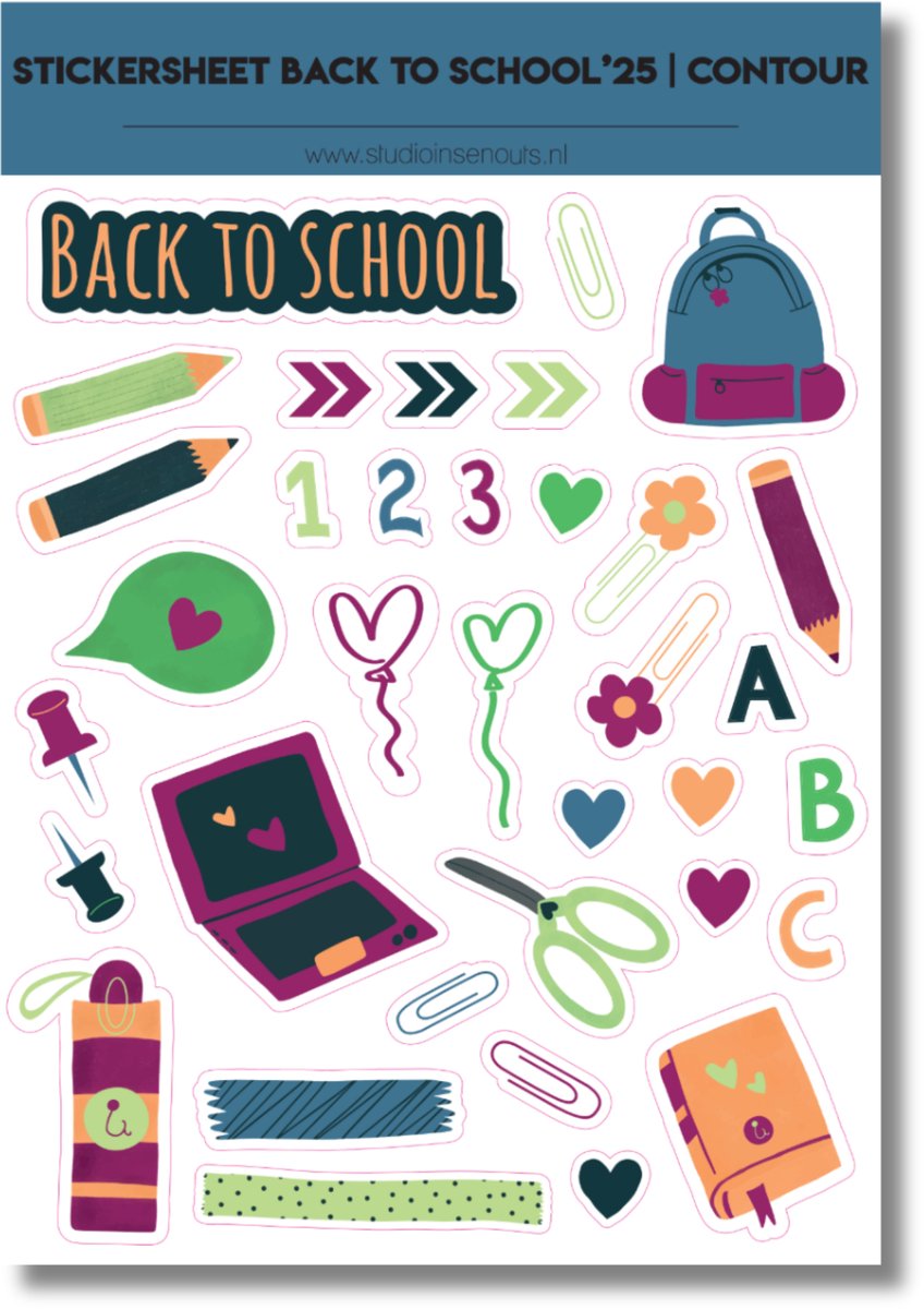 Stickervel Contour | Back To School'25