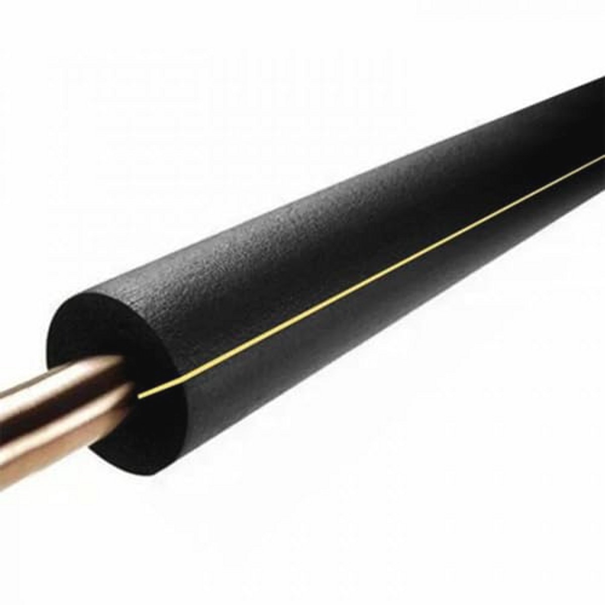 Zelfklevende Buisisolatie 2 m - 9 mm dik - Ø 22 mm - Ideale Opposie voor Verwarming en Sanitair