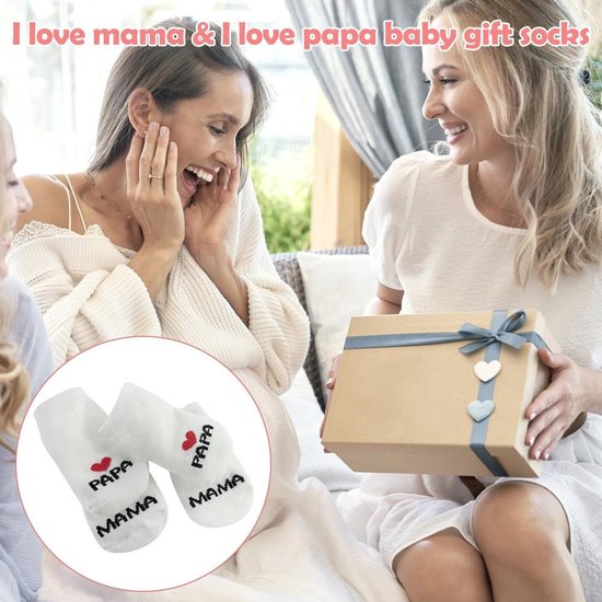 Baby Sokken Gift Set voor Pasgeborenen – Comfortabele en Zachte Sokken voor 0-3 Maanden — afbeelding 3