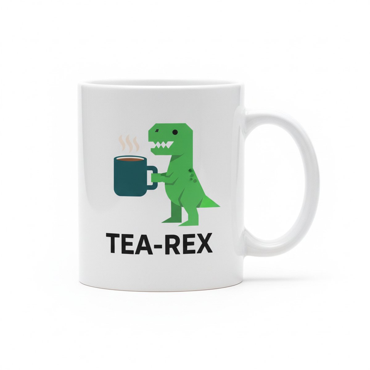Tea-Rex Dino Mok 330ml – Grappige T-Rex Koffie & Thee Beker – Leuk Cadeau voor Dinofans