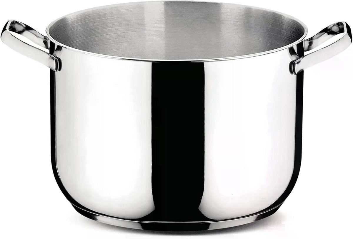 Stalen Koekenpan Ø 24 cm met Drievoudige Bodem en Goede Grip
