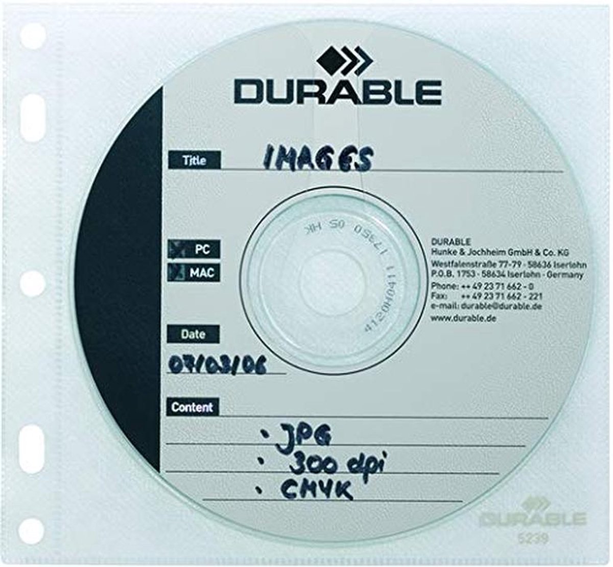 CD hoesjes voor 1 CD/DVD - transparant en kleurloos - 10 stuks