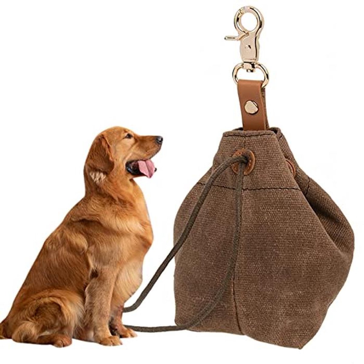 Voedertas voor honden, snoepzak voor puppytraining en wandelingen