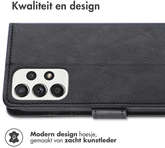 Coque Samsung Galaxy A53 iMoshion de Luxe iMoshion - Zwart
