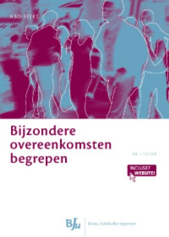 Bijzondere overeenkomsten begrepen - cover