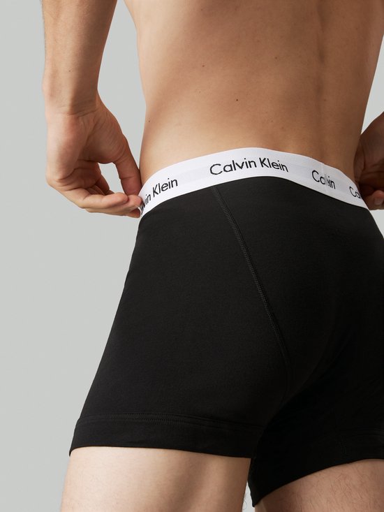 Calvin Klein Trunks Heren Onderbroeken - 3-pack - Zwart