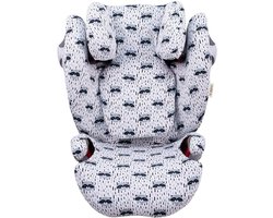 Autostoelhoes Compatibel met Cybex Solution M en Pallas B Fix - Ademend Katoen