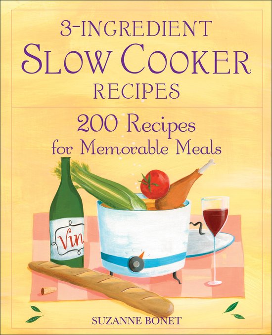 3-Ingredient Slow Cooker Recipes - cover
