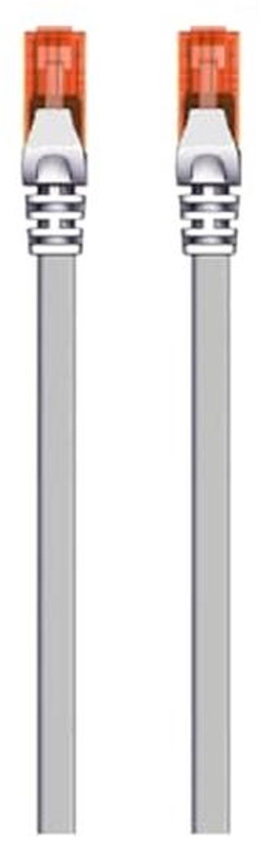 Cat 6 U/UTP Netwerkkabel 0,5 m met RJ45-stekkers