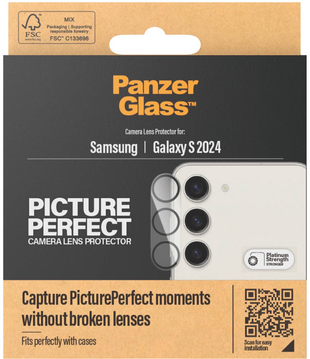 PanzerGlass Picture Perfect geschikt voor Samsung Galaxy S24 Camera lens protector