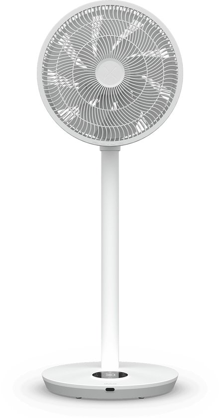 Duux Whisper Flex 2 - Statiefventilator zonder WiFi - Staande Ventilator Geruisloos - Wit
