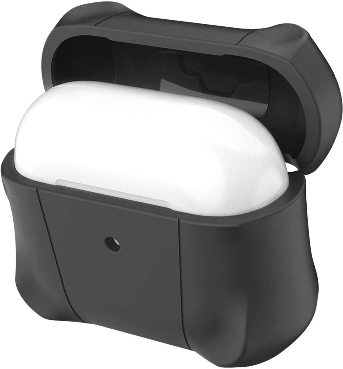 Itskins, Spectrum solide versterkte AirPods Pro 2-hoes, Zwart