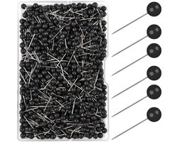IMPERATORIS® Prikspelden - Ronde Kop-Spelden - Kaart Pushpins - Nagelspelden - Gekleurde Kop Punaises - Voor Doe-het-zelf Wandkaarten - Bulletin Board - Creatieve en Kleurrijke Prikspelden voor Hangtacks - 600 Stuks