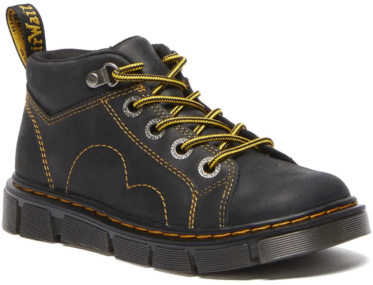 Dr Martens Raffe Church J Laarzen 1/2 Jongens Meisjes Zwart