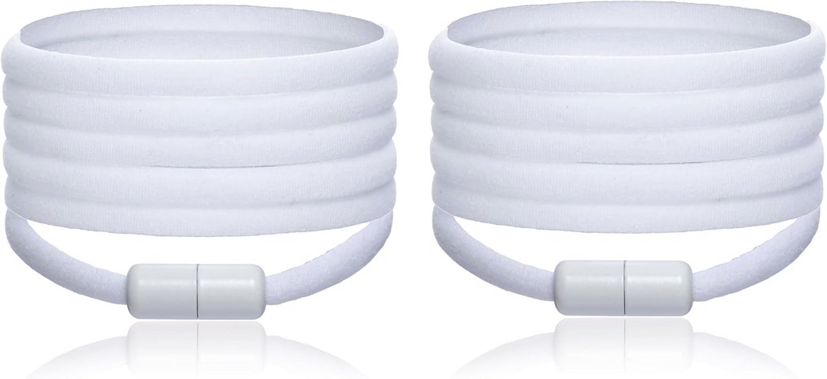 Elastische Veters met Metalen Doppen - Slip-On Snelsluiting voor Sport en Vrije Tijd - 100 cm - One Size