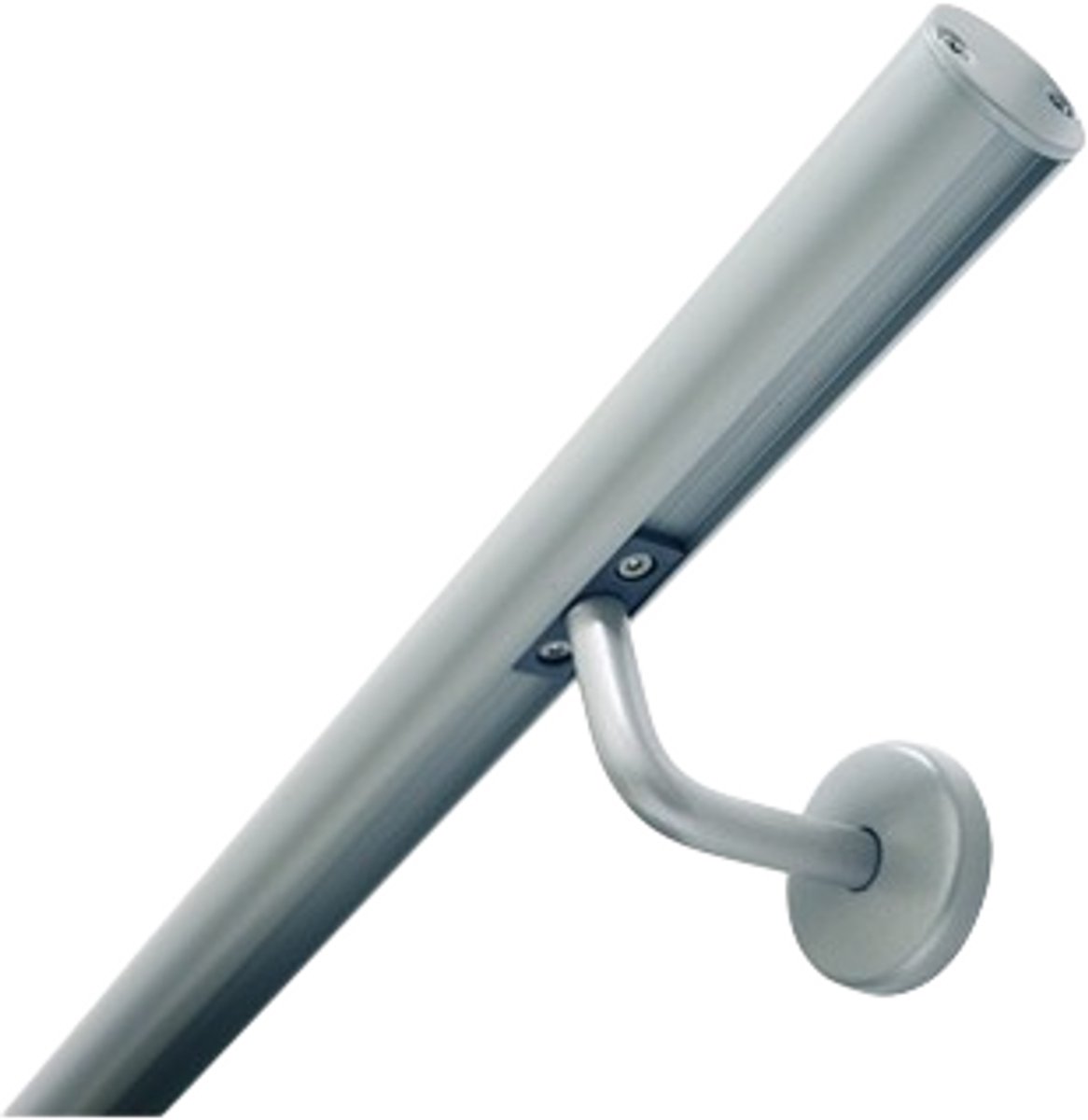 Kordo - Aluminium trapleuningkit - OPALU - Zwart - 2 m