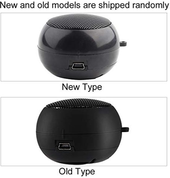 Draagbare 3,5 mm luidspreker, draadloze mini-luidspreker met 3,5 mm AUX-audio-aansluiting, draagbare mini-reisluidspreker van 3,5 mm met ingebouwde batterij voor mobiele telefoon MP3-pc (zwart) van Merkloos — afbeelding 4