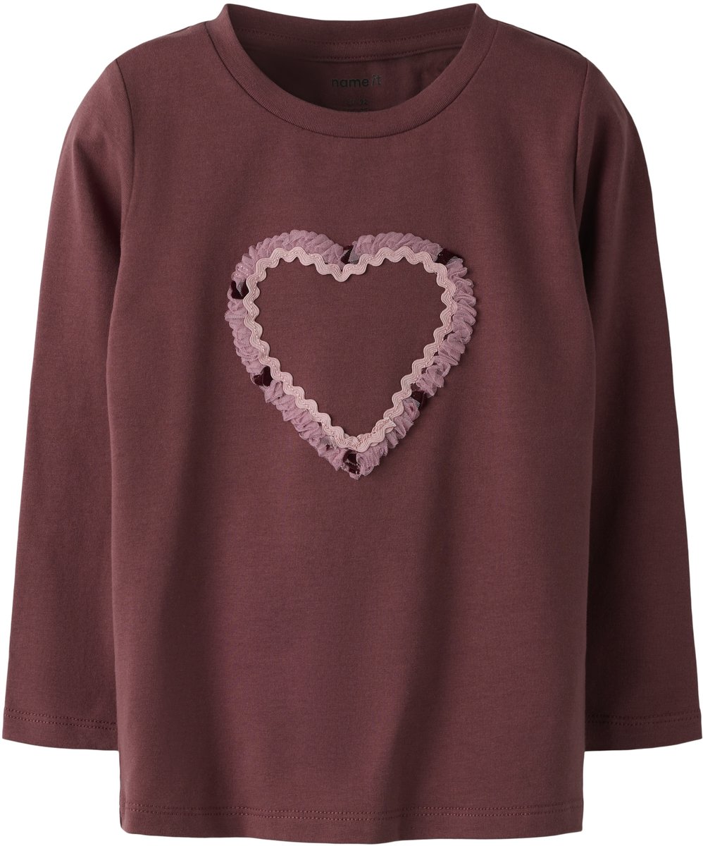 NAME IT - NMFNAGINO LS TOP - Meisjes - Lange mouwen shirts