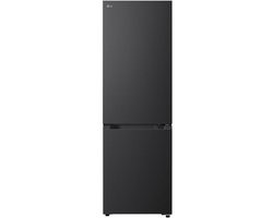 LG GBBS312BEV - Koel-vriescombinatie 333L - Zwart - DoorCooling voor gelijkmatige koeling - Zero Clearance voor een naadloze pasvorm - ThinQ bediening - Energieklasse B