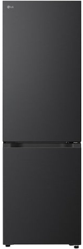 LG GBBS312BEV koel-vriescombinatie 333L zwart, DoorCooling, Zero Clearance, energieklasse B, AI Fresh, 186 cm hoog