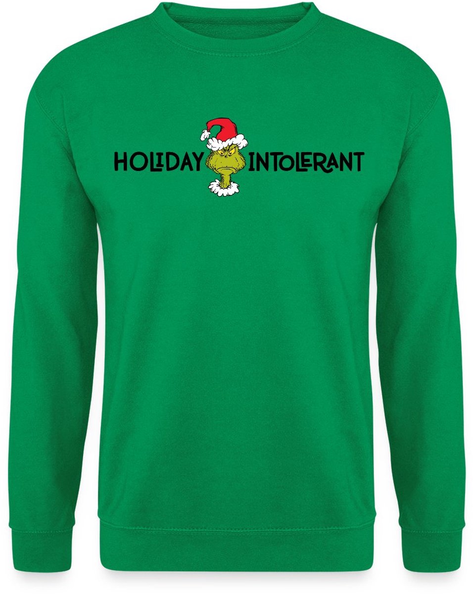 The Grinch Statement Holiday Intolerant Sweater Heren