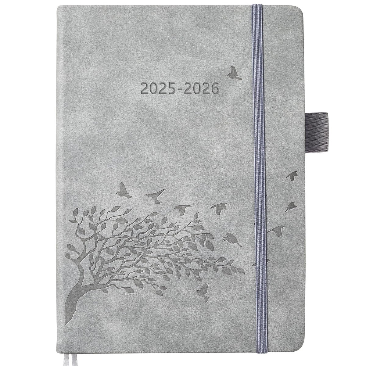 IMPERATORIS® Schoolagenda 2026 - Perfect voor Scholen Jongens en Meisjes - School To-do-lijst - Slimme Planagenda - 1 Stuk - Grijs