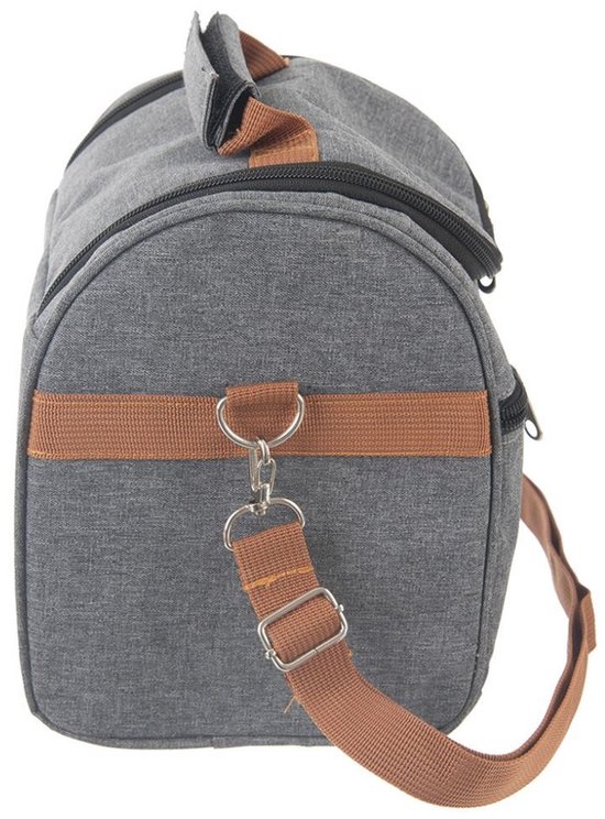 Koeltas Grijs 5,5 l - Lunchtas - Koeltasje - Geïsoleerde - Koelbox van KOEL — afbeelding 3