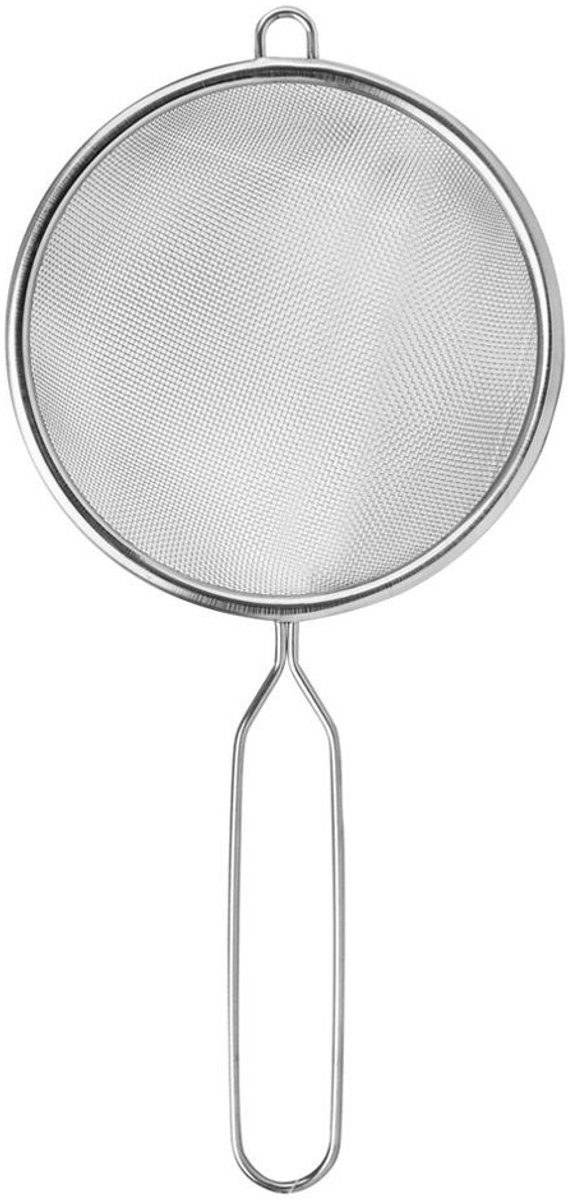Orion - Roestvrijstalen Keukenzeef - 8 cm - Ergonomische Handgreep - Vaatwasserbestendig