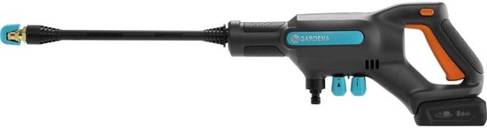 GARDENA AquaClean 24/18 V P4A Accu Medium hogedrukreiniger - Incl. accu en lader