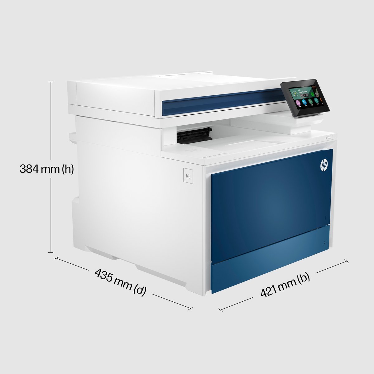 HP Color LaserJet Pro LaserJet Pro 4302dw Draadloos Multifunction Kleur Printer, Kopieerapparaat, scanner; dubbelzijdig thumbnail 3