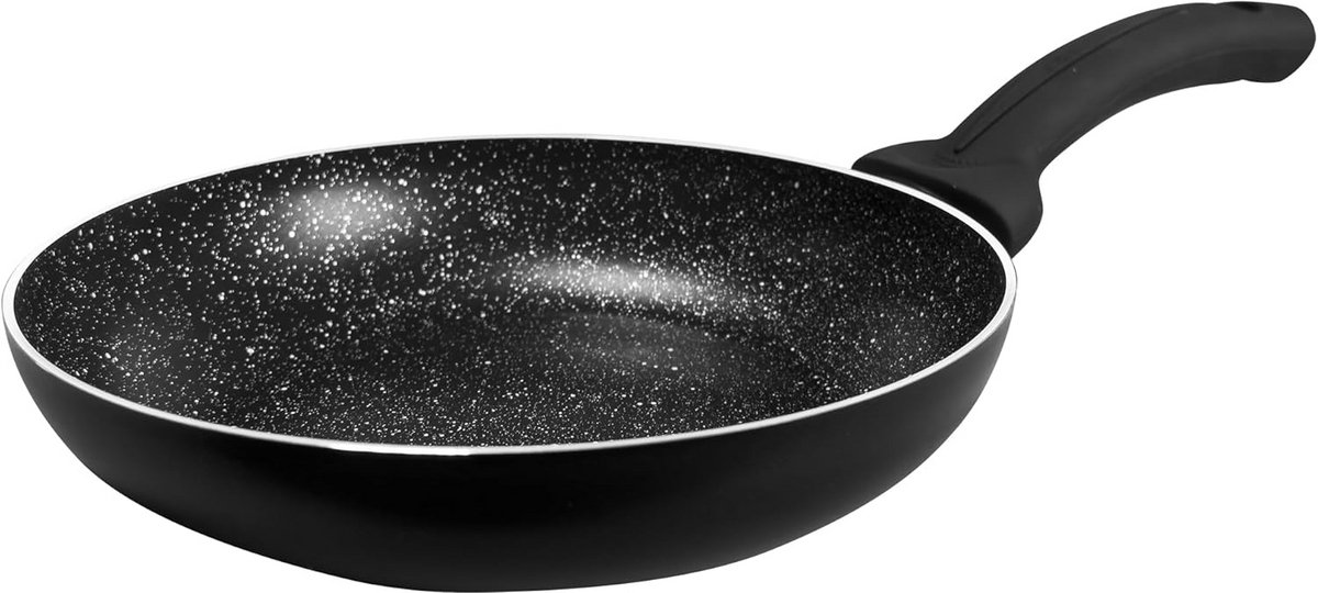 Koekenpan 20 cm met Biostone antiaanbaklaag voor alle warmtebronnen inclusief inductie