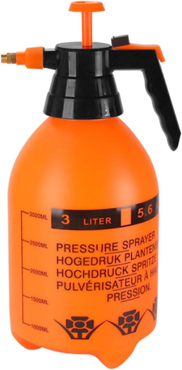 Druksproeier Tuin - 2L/3L Plantenspuit met Verstelbaar Mondstuk