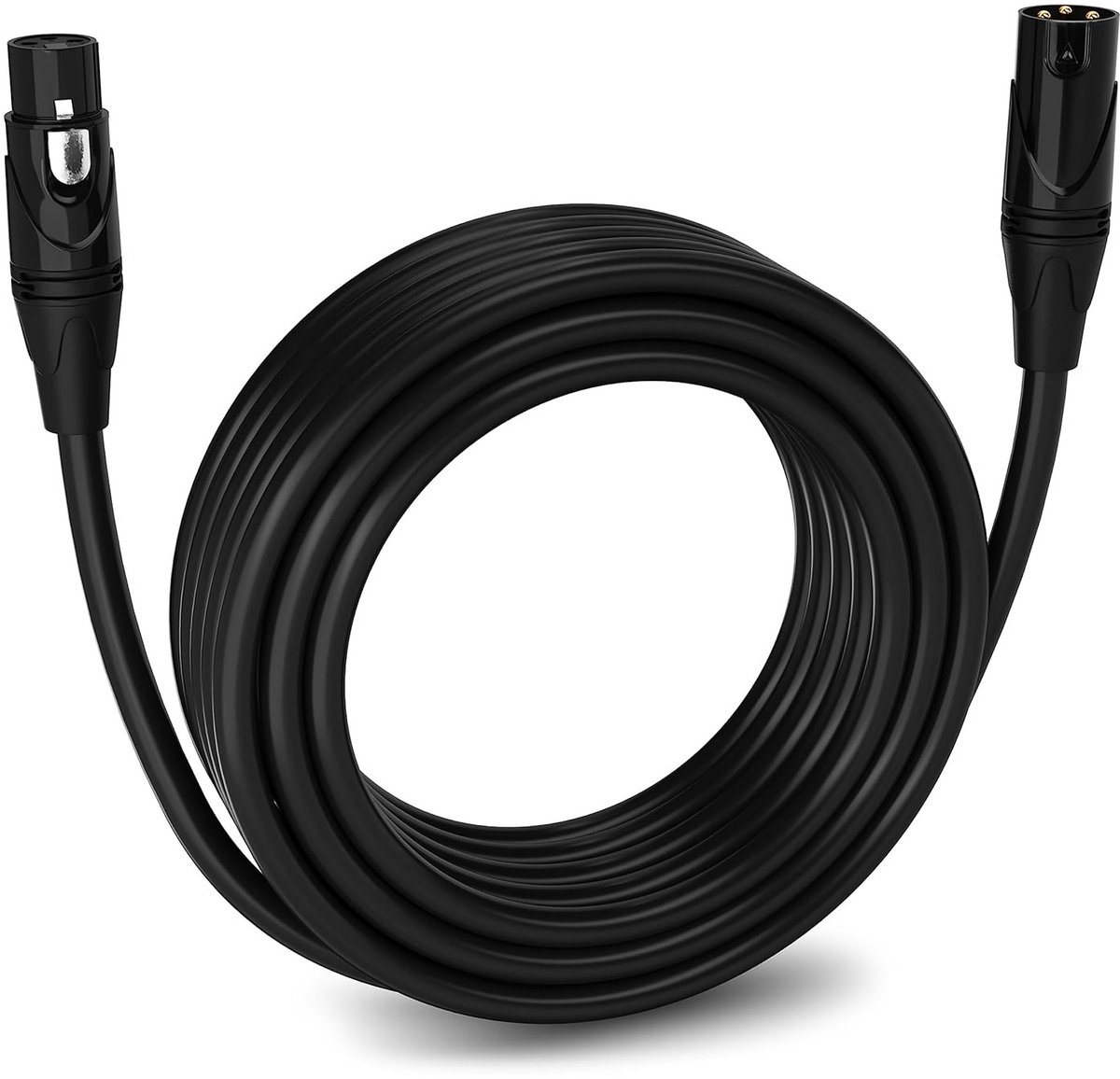 Professionele Gebalanceerde Microfoonkabel 15,2 Meter XLR 4-aderig