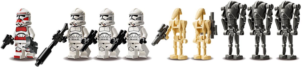 LEGO Star Wars Clone Trooper™ & Battle Droid™ Battle Pack - 75372 — afbeelding 9