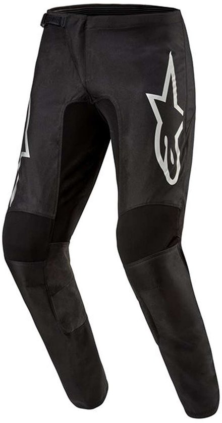 Alpinestars Fluid Graphite Broek Zwart Zilver - Maat 28 - Broek