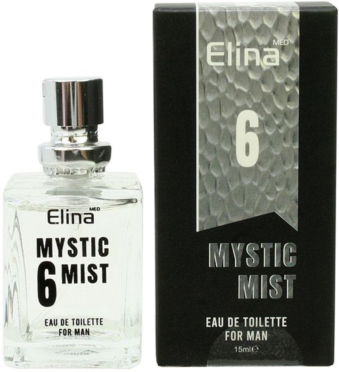 Elina Parfum Nummer 6 Six For Men - Eau de Toilette voor heren - 15ml