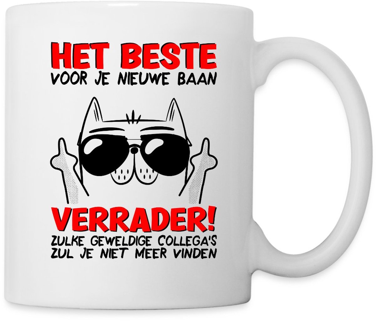 Het Beste Voor Je Nieuwe Baan Verrader Mok