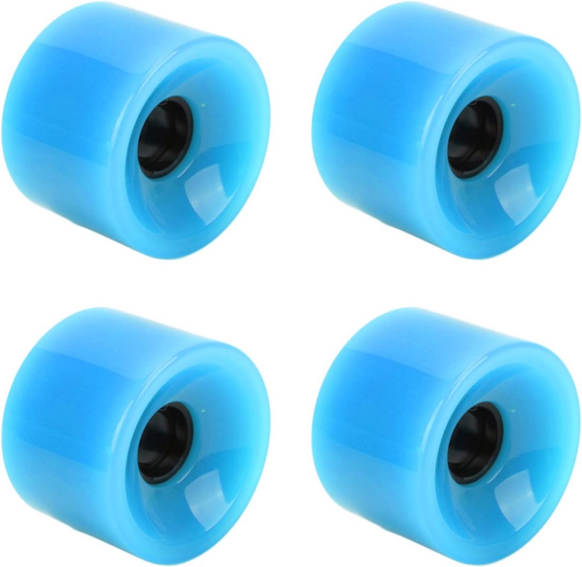 Longboard Wielen Set 70mm Hoogwaardige PU Skateboard Accessoires voor Grip en Veilig Rijden