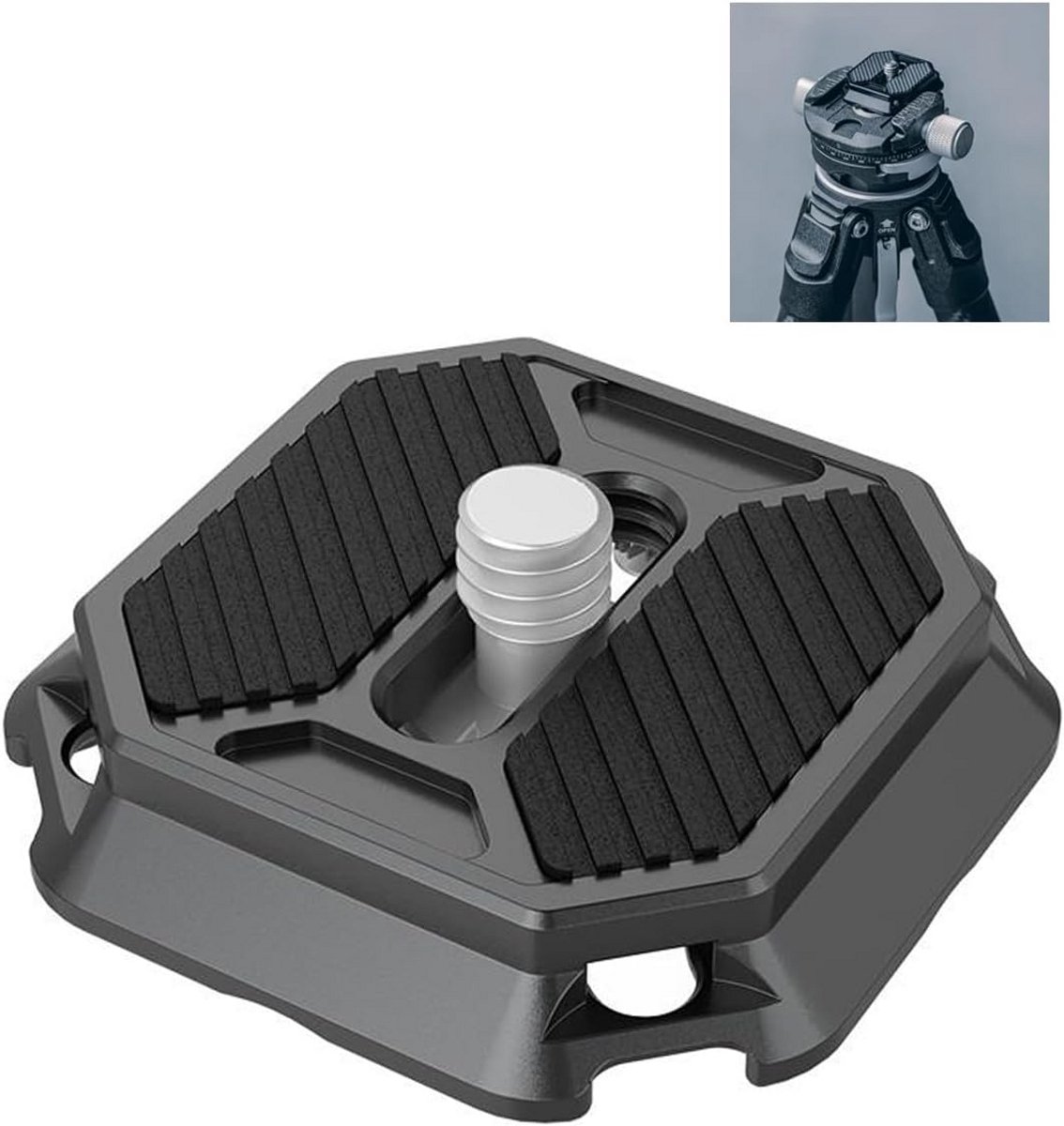 Universele 38mm Snelkoppelingsplaat voor Camera's met F38 Systeem