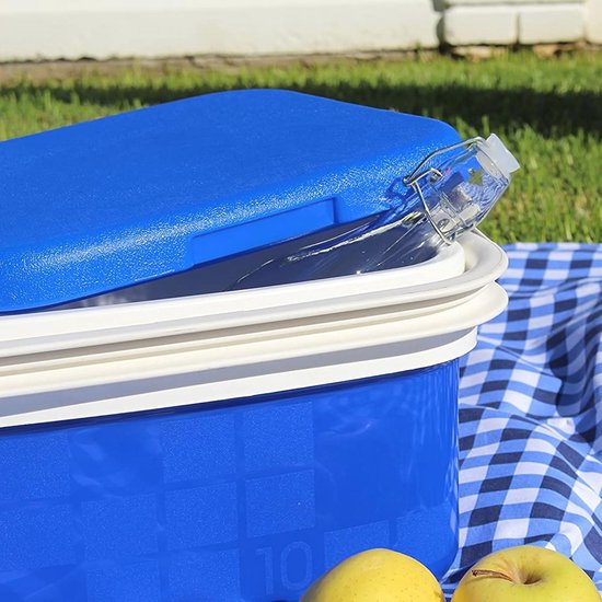 Koelbox voor Onderweg - 10 Liter, Hermetische Sluiting, Ideaal voor Picknick en Reizen van Koelbox. — afbeelding 4