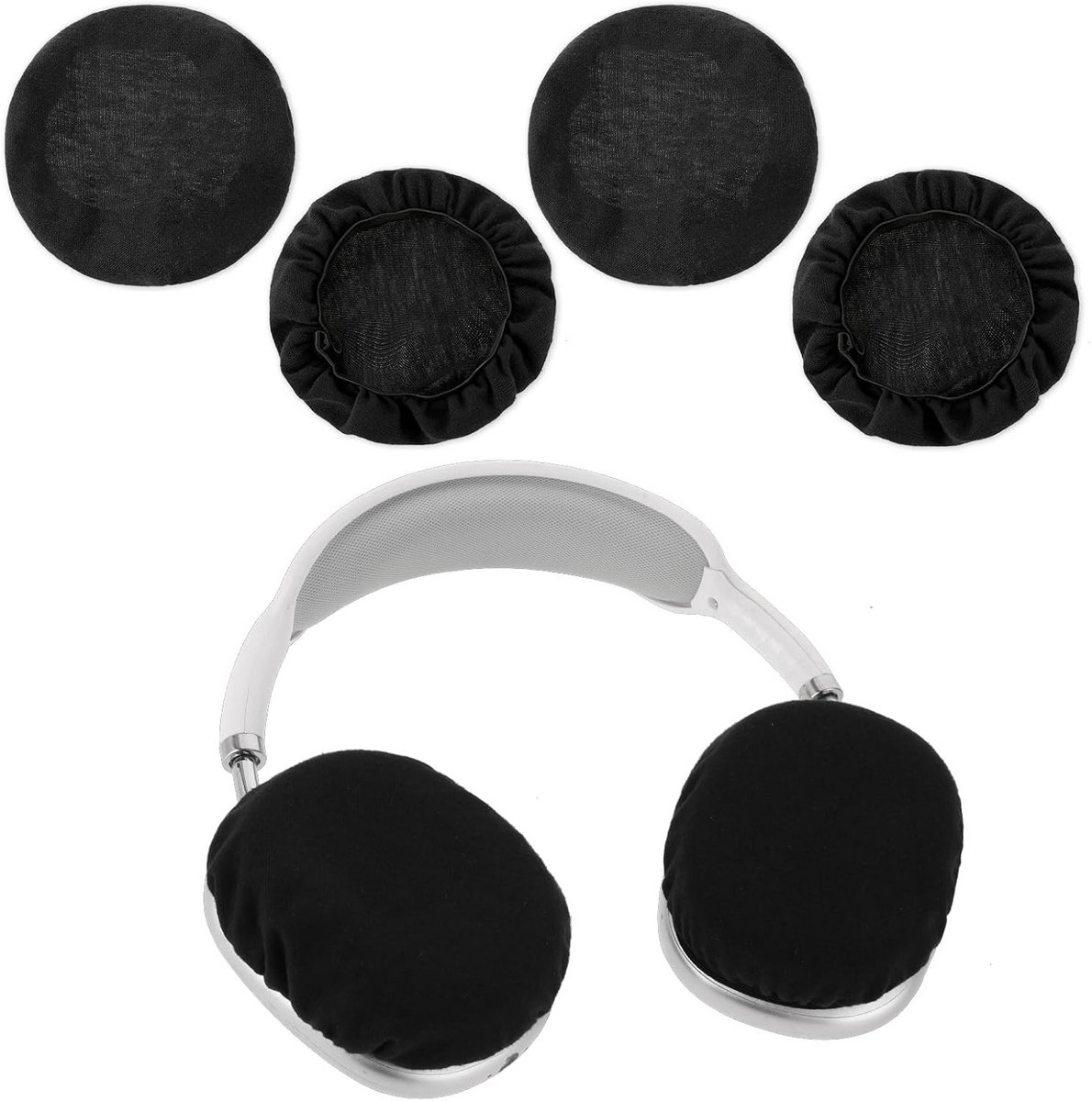Rekbare Wasbare Hoofdtelefoonafdekkingen - 9,5 cm Oorschelp Covers