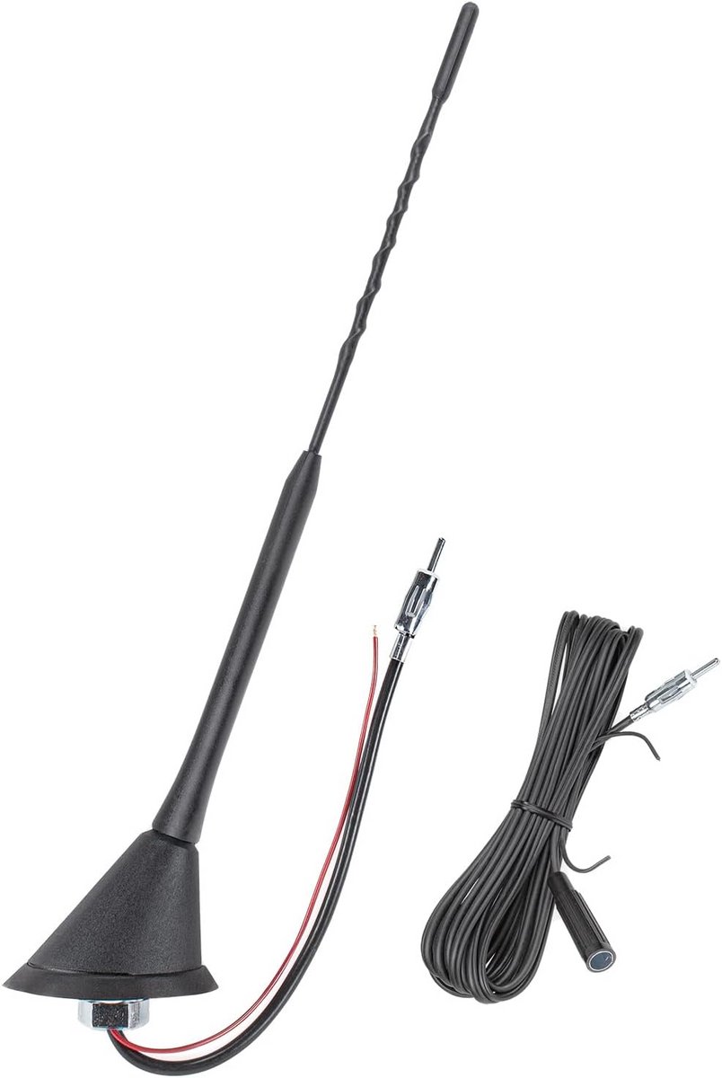 Universele Dakantenne Auto AM/FM met Versterker en 450cm Kabel - 16V Stijl