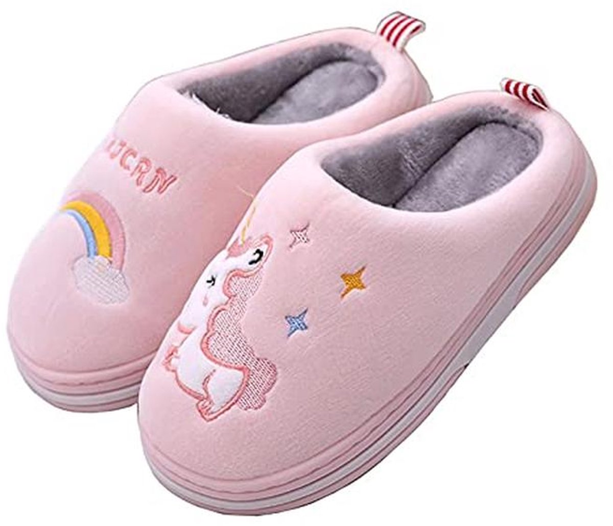 Winter Pantoffels voor Kinderen - Warme Thuis Schoenen voor Jongens en Meisjes