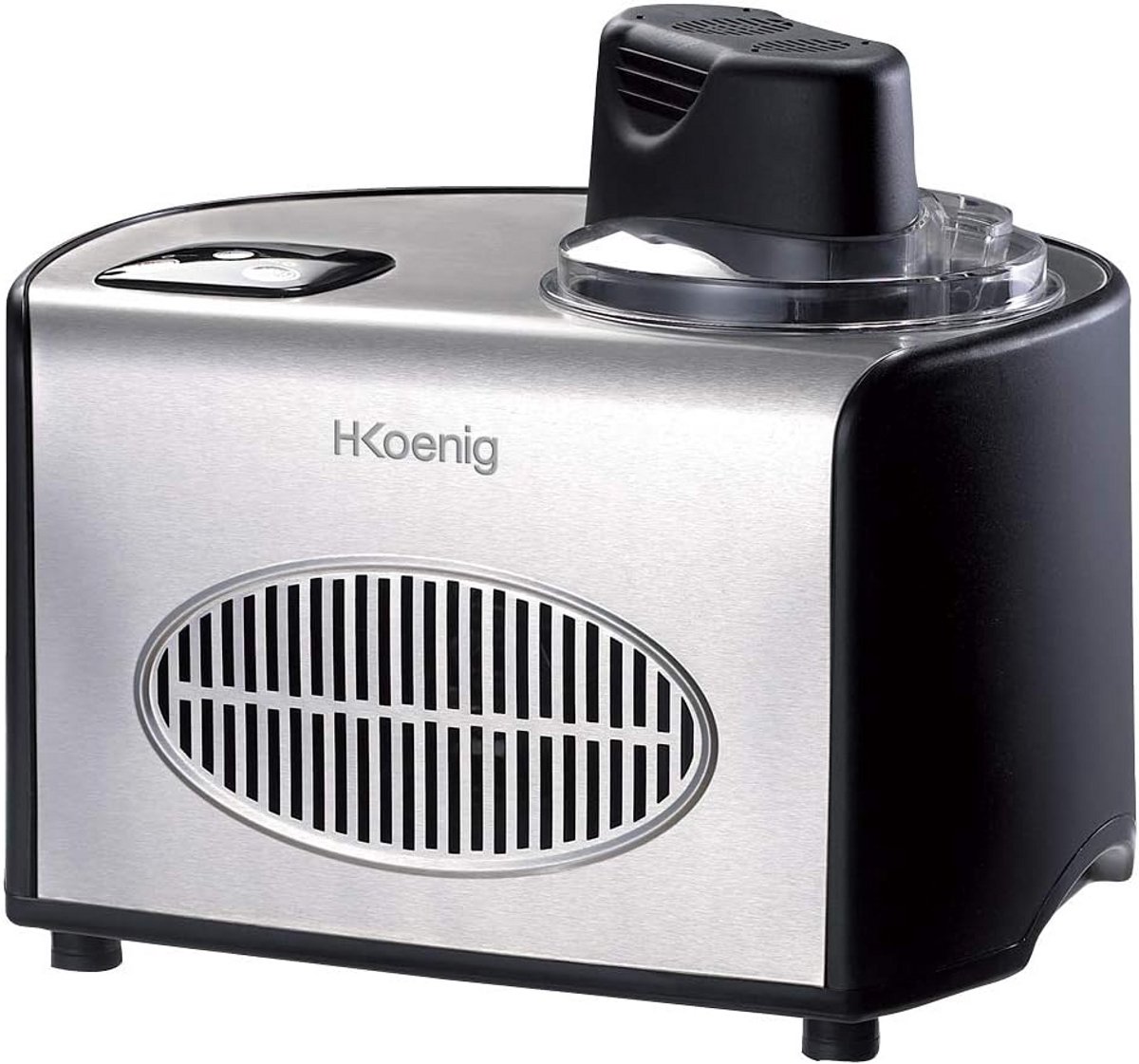 Elektrische IJsmachine met Koelfunctie voor Sorbet en Yoghurtijs (1.5L)