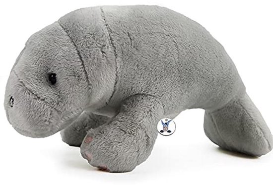 Knuffeldier Manatee Zeehond Pluche Dier van Merkloos — afbeelding 5