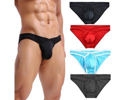 Set van 10 Herenslips Tanga Ademend Comfortabel Nylon Elastan