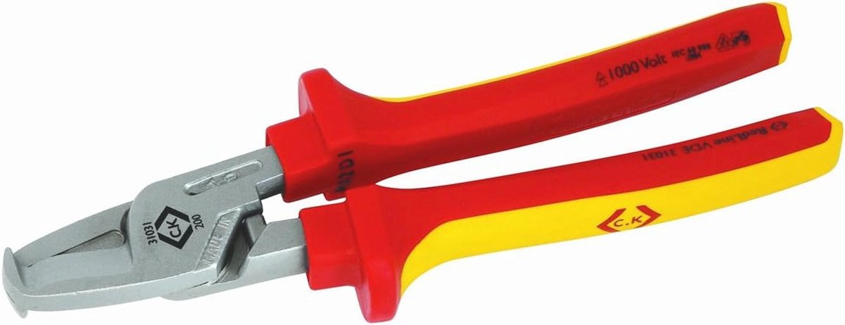 VDE-kabelsnijders voor koper- en aluminiumdraad - 210 mm - Heavy-duty elektrische snijders