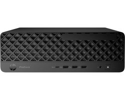 HP ProDesk 4 SFF G1i | Ultra 5-225T | 16Gb | 512GB SSD | Intel Graphics | W11P FRANS Zwart | AZERTY toetsenbord